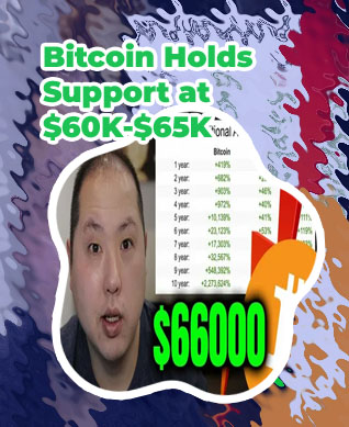 Bitcoin new alltime high above 65k